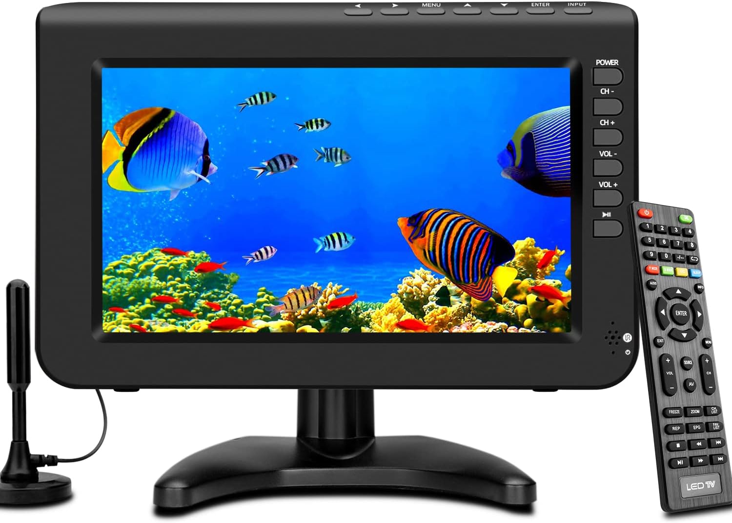 Portable 10.1inch TV