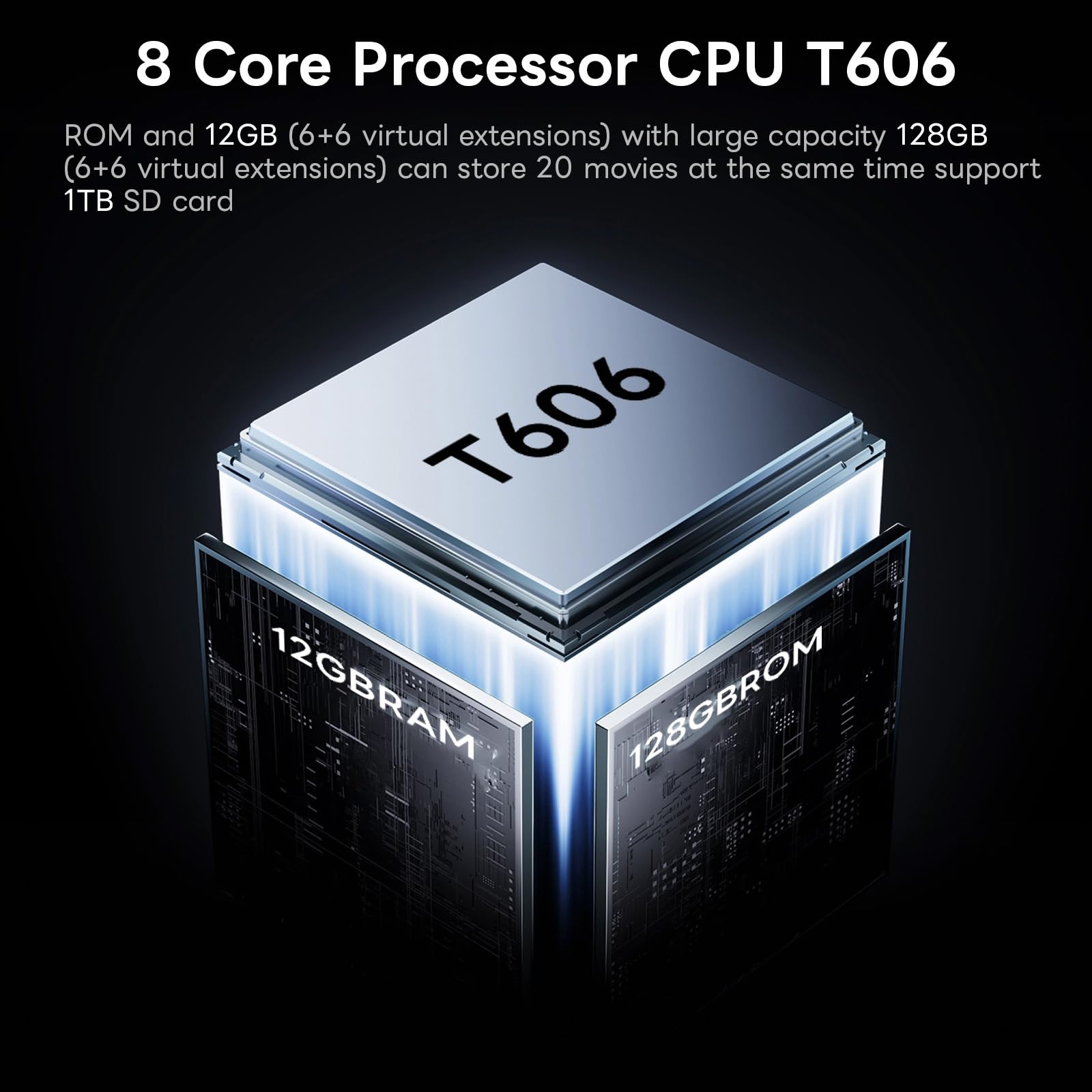 JIKOCXN Tablet 11 inch Android 12 Tablets, 12GB+128GB,1TB Expand, Widevine L1 Compatible 8-Core Tablet with 5G WiFi, 8000mAh Battery, Camera, 11" IPS Big Screen (Beige)