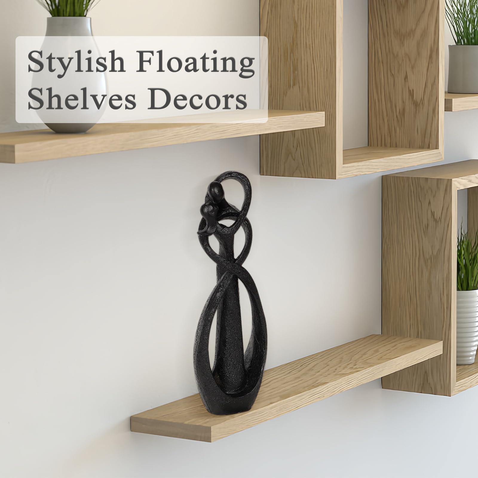 Trycooling Kissing Lovers Statue Abstract Sculpture Resin Statues 