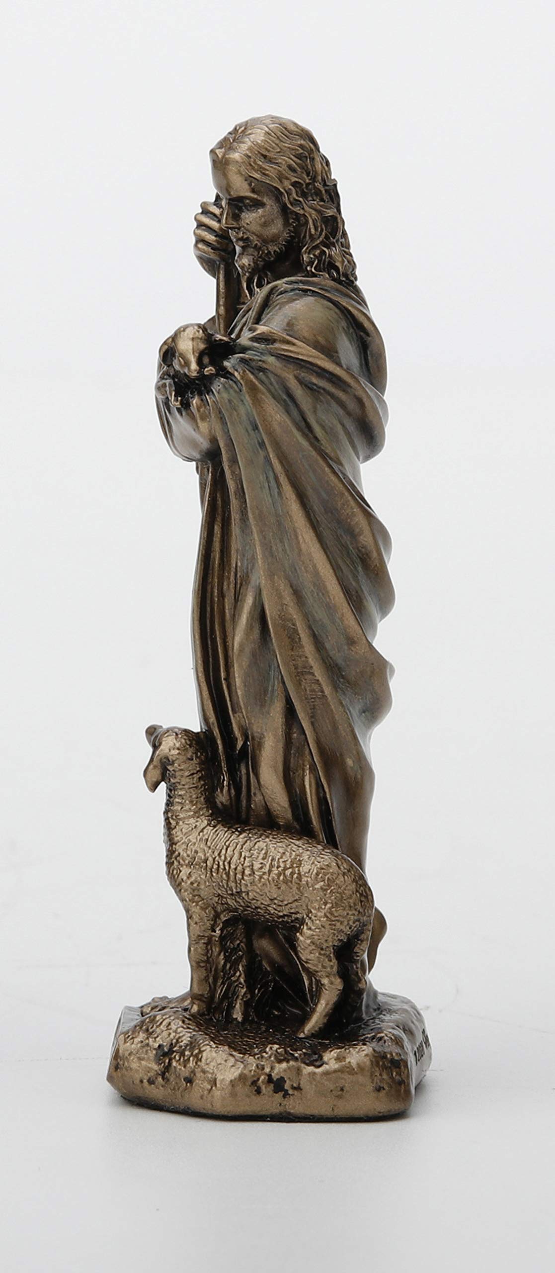 Veronese Design 3 3/8 Inch Jesus The Good Shepherd Statue Home Decor