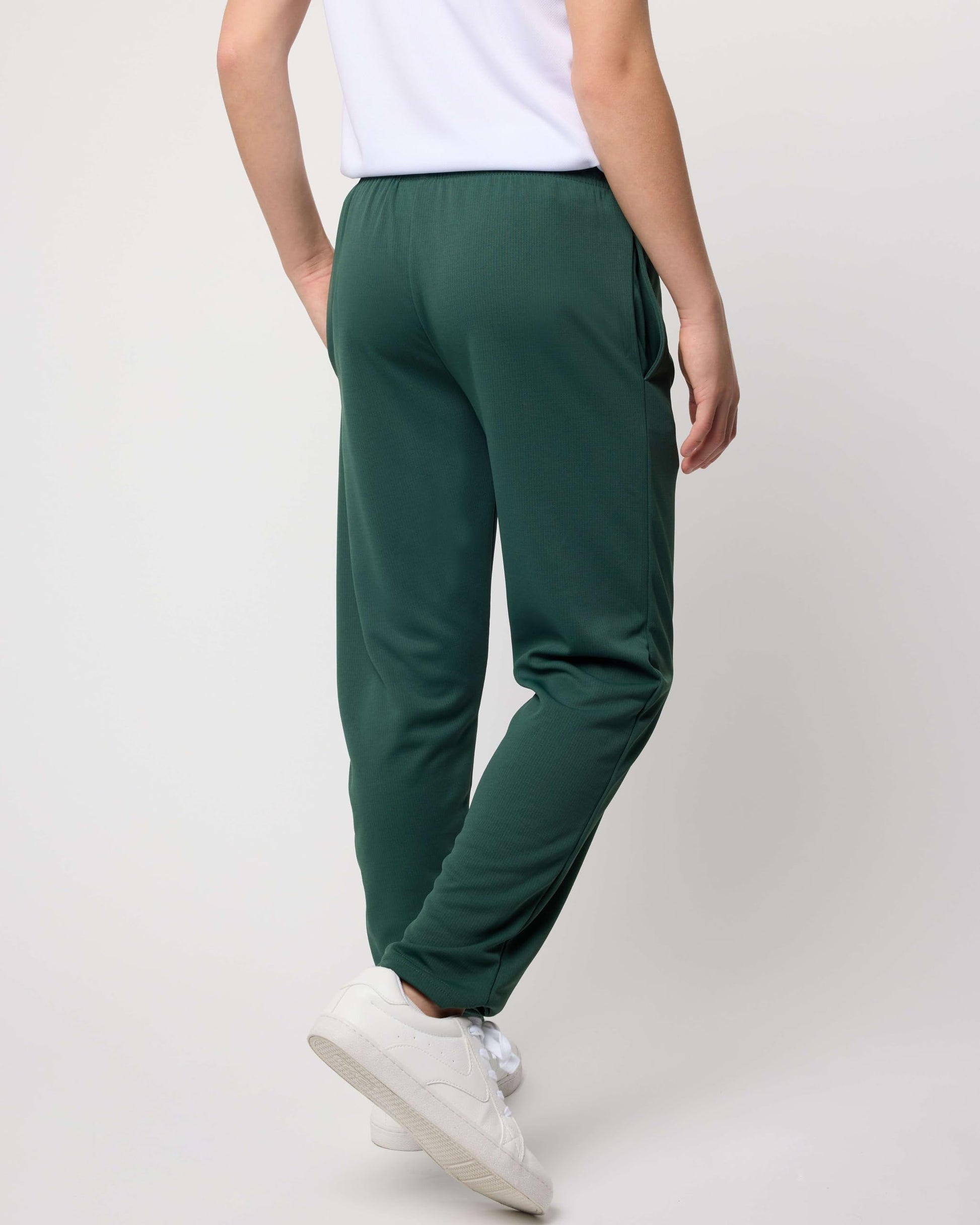 Real Essentials 3 Pack: Boys' Mesh Open Bottom Active Sweatpants 