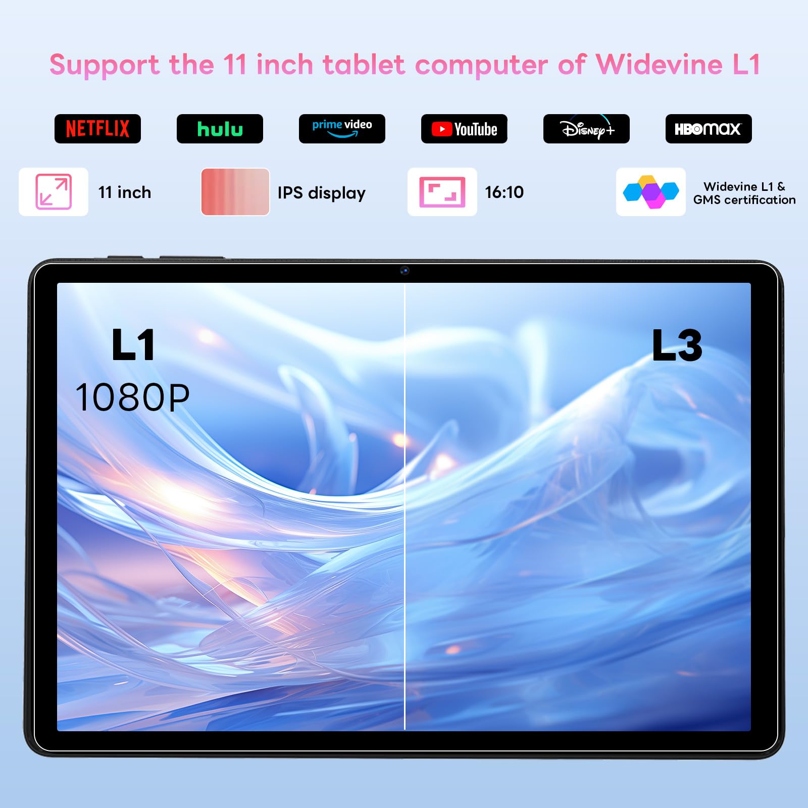 JIKOCXN Tablet 11 inch Android 12 Tablets, 12GB+128GB,1TB Expand, Widevine L1 Compatible 8-Core Tablet with 5G WiFi, 8000mAh Battery, Camera, 11" IPS Big Screen (Beige)