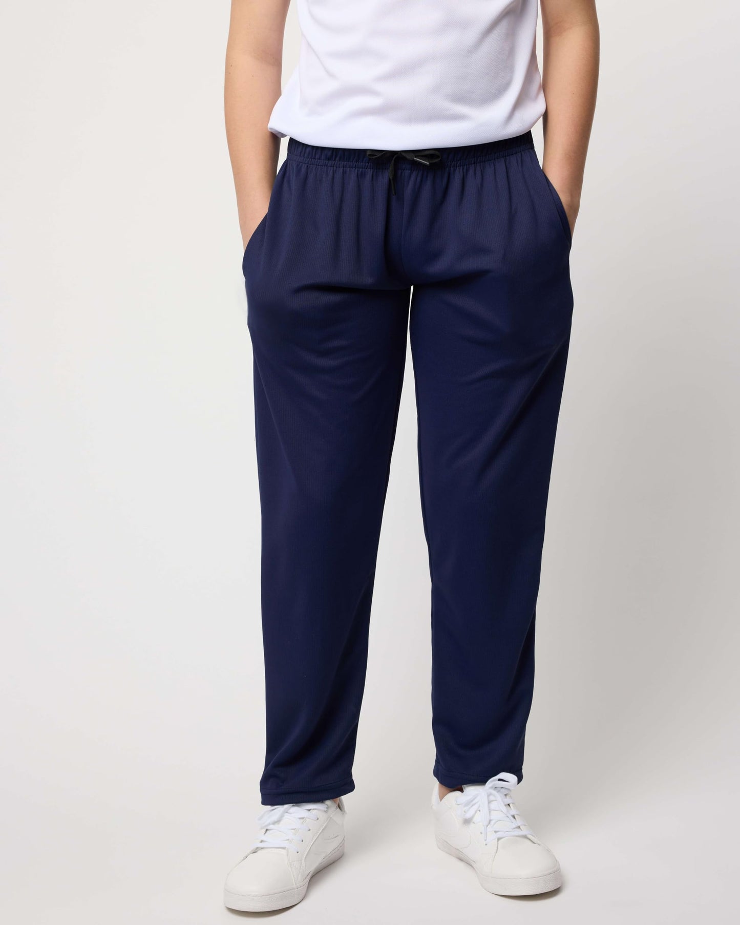 Real Essentials 3 Pack: Boys' Mesh Open Bottom Active Sweatpants with Pockets