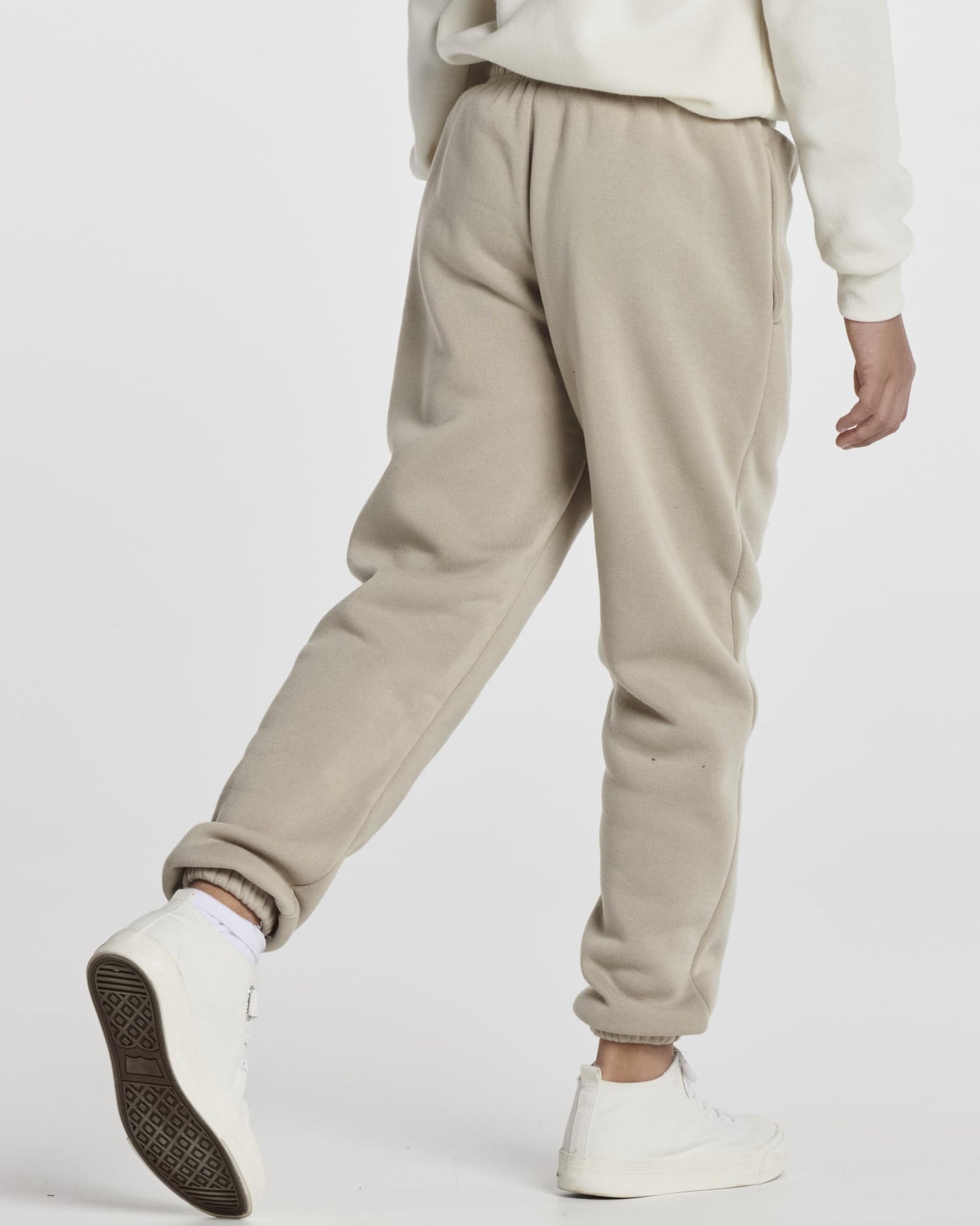 Real Essentials 3 Pack: Boys Tech Fleece Jogger Active Sweatpants with Pockets
