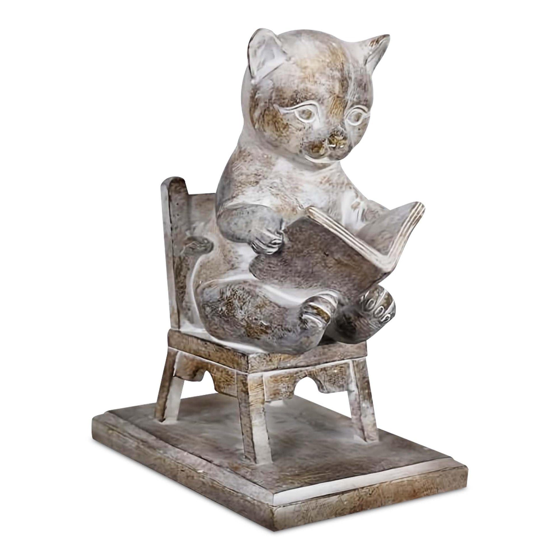 Young's Inc. Cat Figurine - Cute Cat Statue 