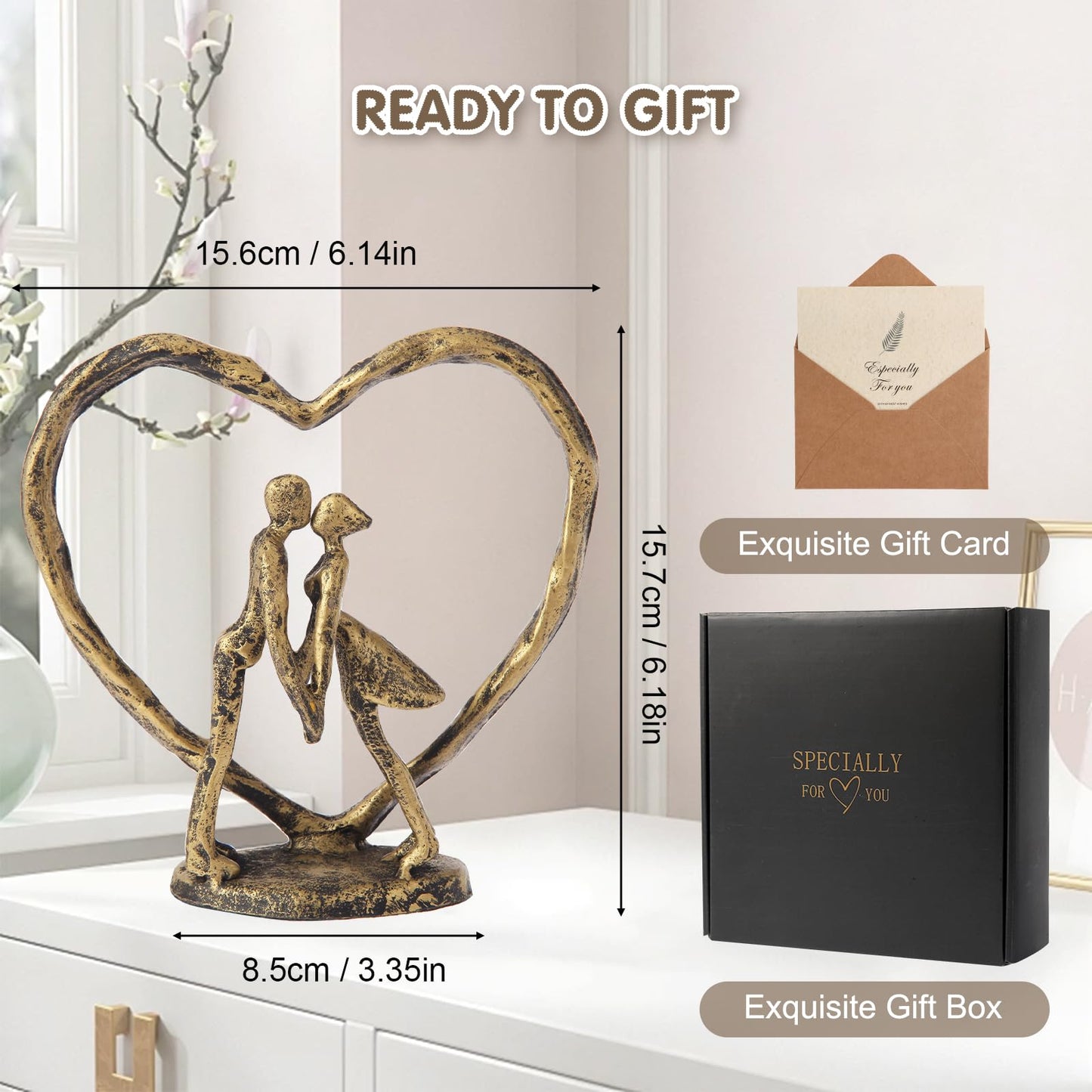 Sipujade 7th/Copper/Bronze Anniversary Wedding Gifts 