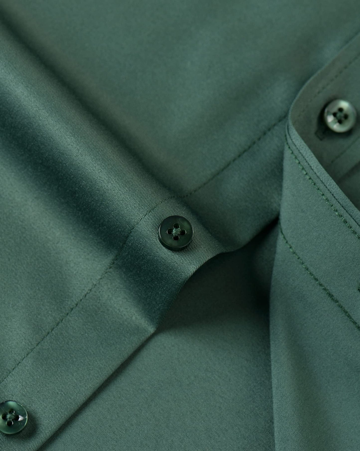 J.VER Men's Dress Shirts Solid Long Sleeve Stretch Wrinkle-Free Formal Shirt Business Casual Button Down Shirts White