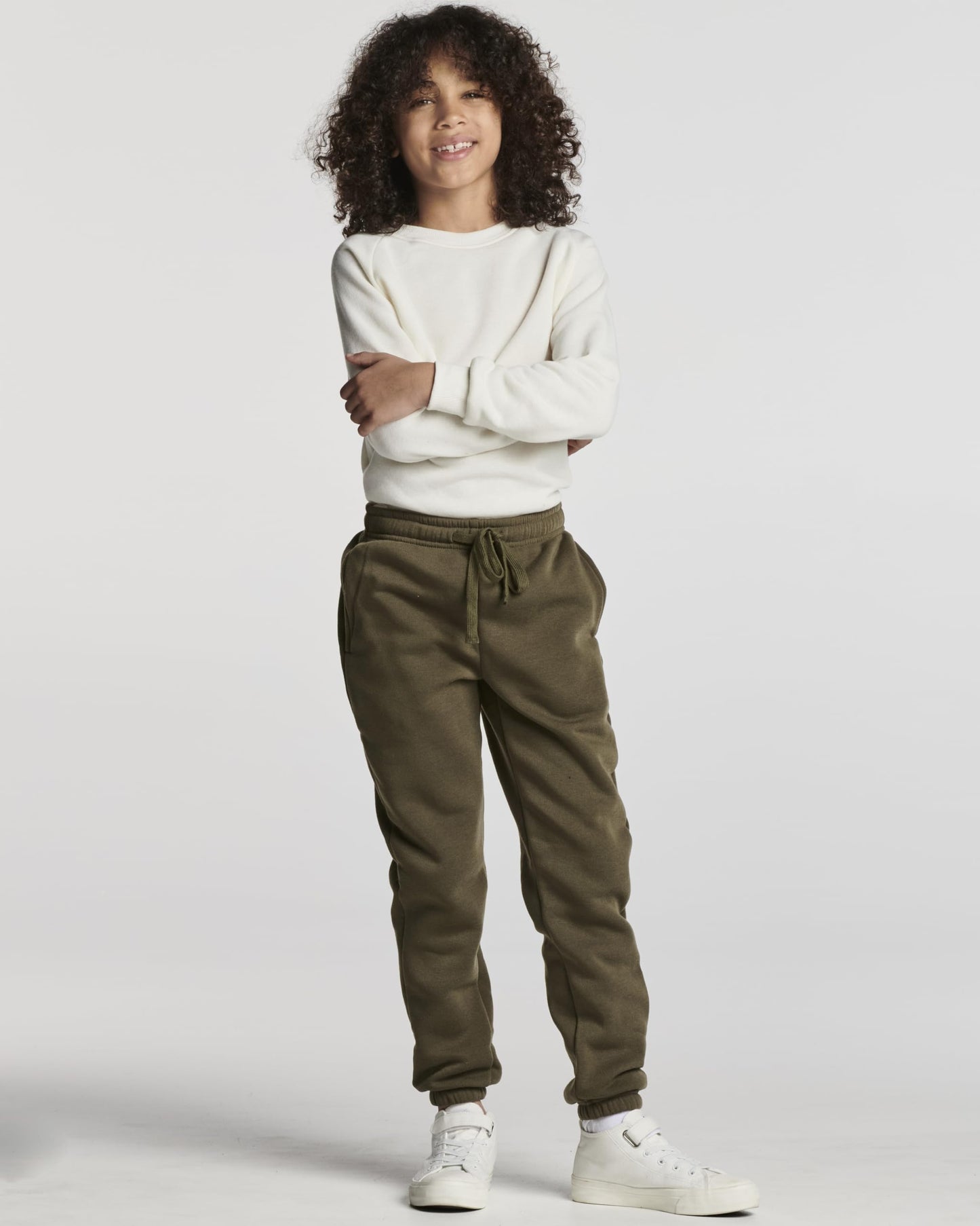 Real Essentials 3 Pack: Boys Tech Fleece Jogger Active Sweatpants with Pockets