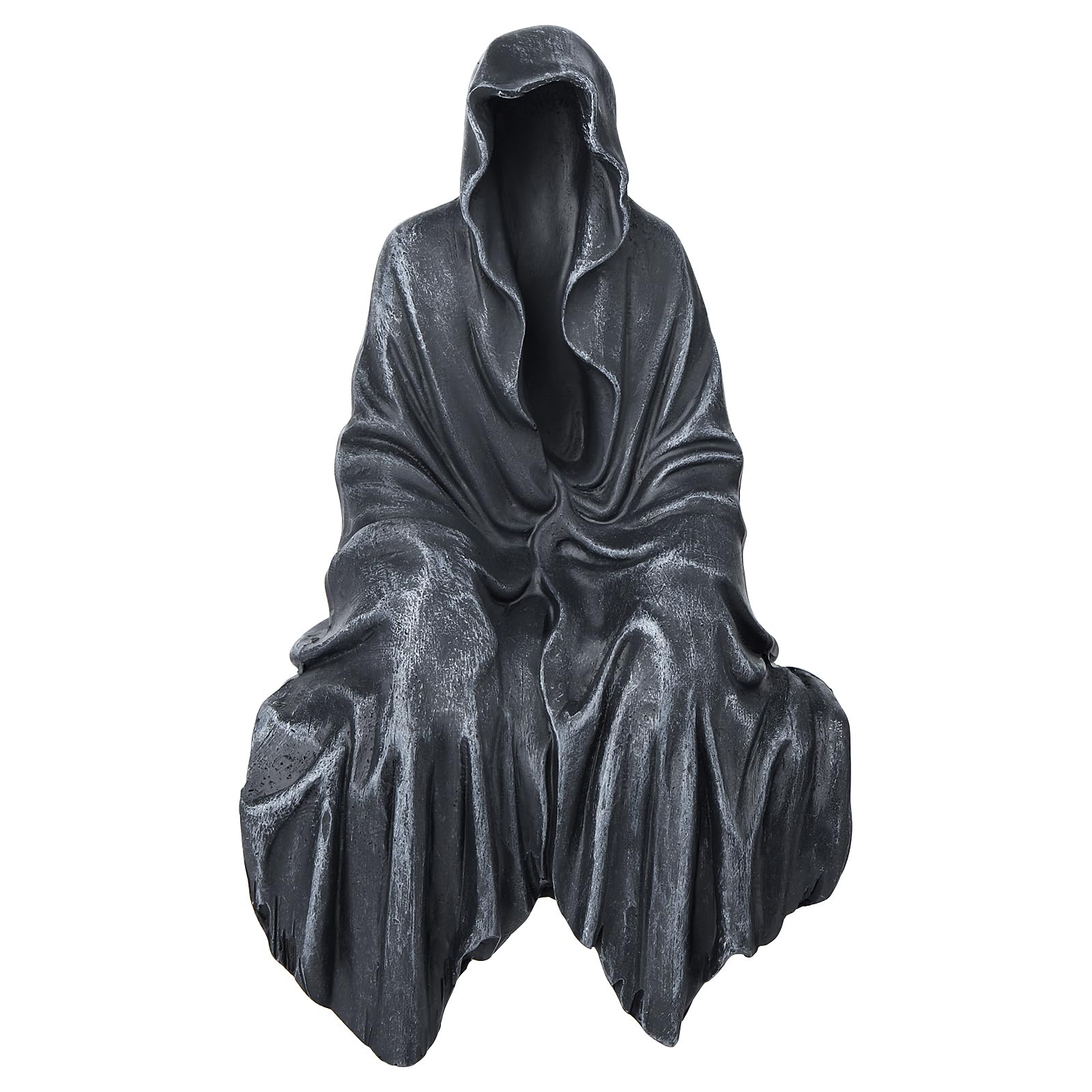 WSHOFEICAT Resin Tabletop Gothic Decor Sitting Statue, Resin Statue
