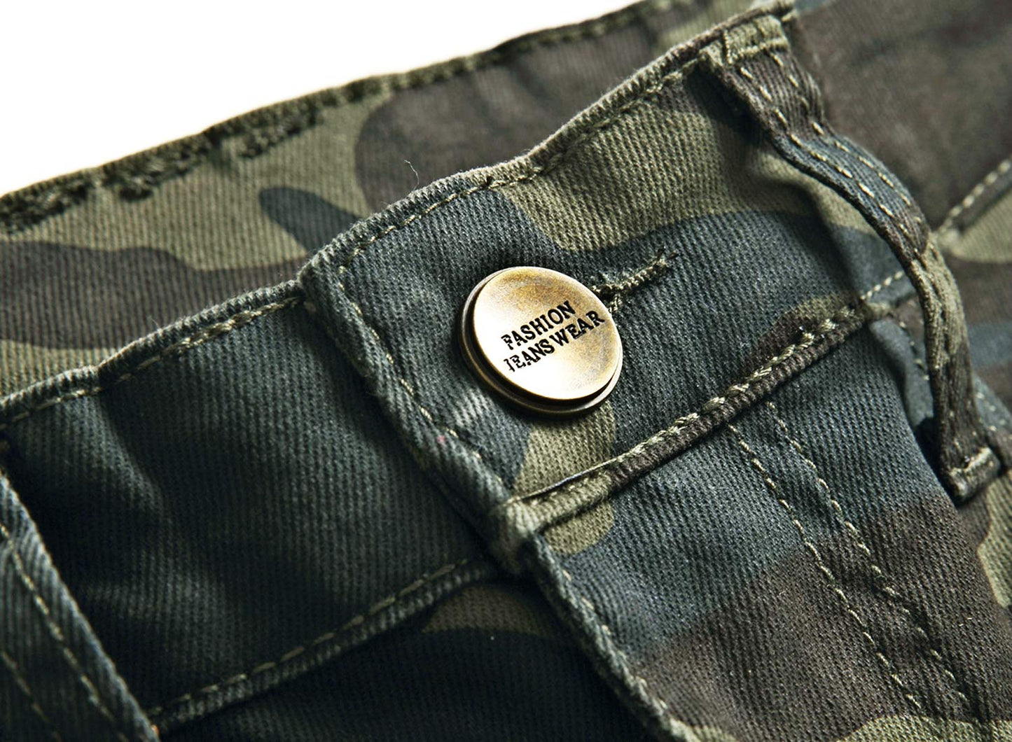 AITITIA Men's Biker Zipper Deco Washed Straight Fit Jeans (40, 002 Light Blue)