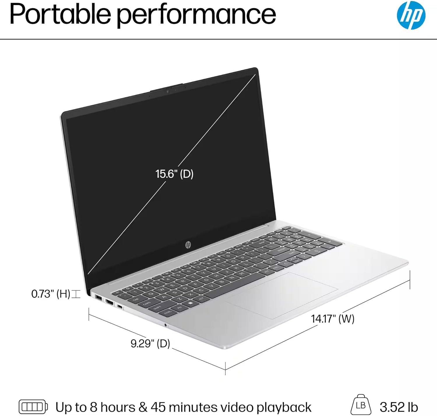 HP 2025 15.6" Touch Laptop