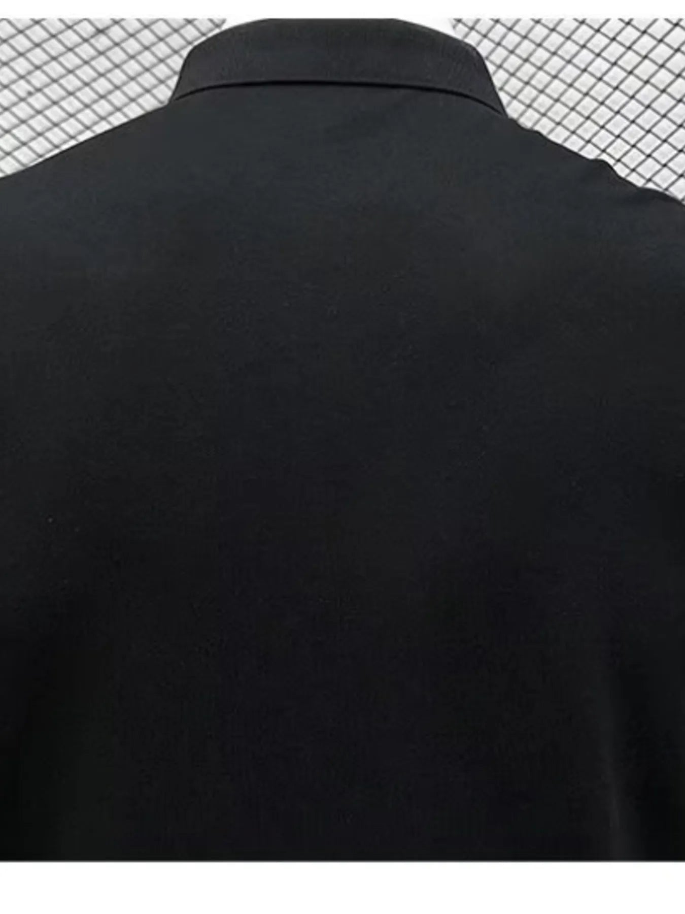 Men's Plus Size Button Detail Short Sleeve Polo