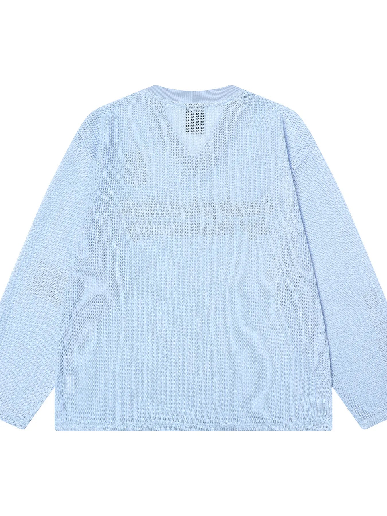 Men's V-Neck Graphic Mesh T-Shirt