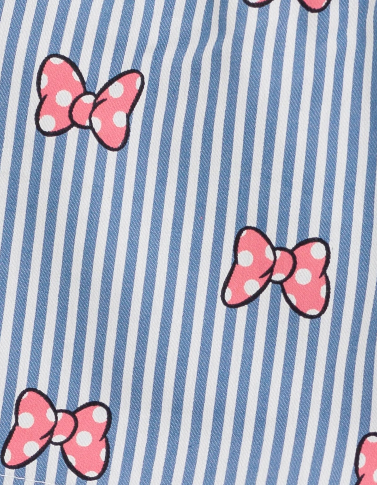 Disney Minnie Mouse Toddler Girls Graphic T-Shirt and Shorts Outfit Set Light Pink/Light Blue 3T