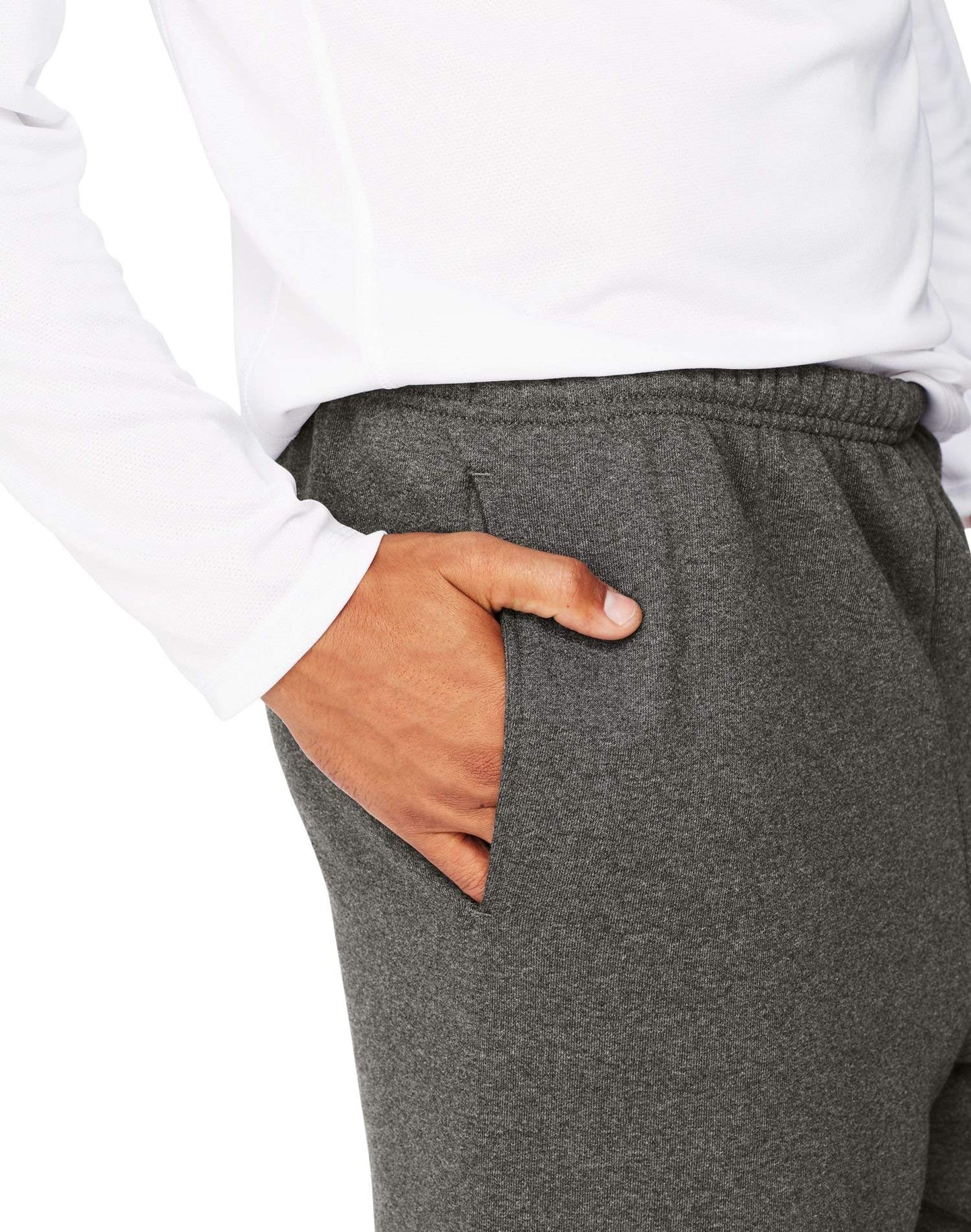 Hanes Men's Ultimate Cotton Pant, Navy, Large