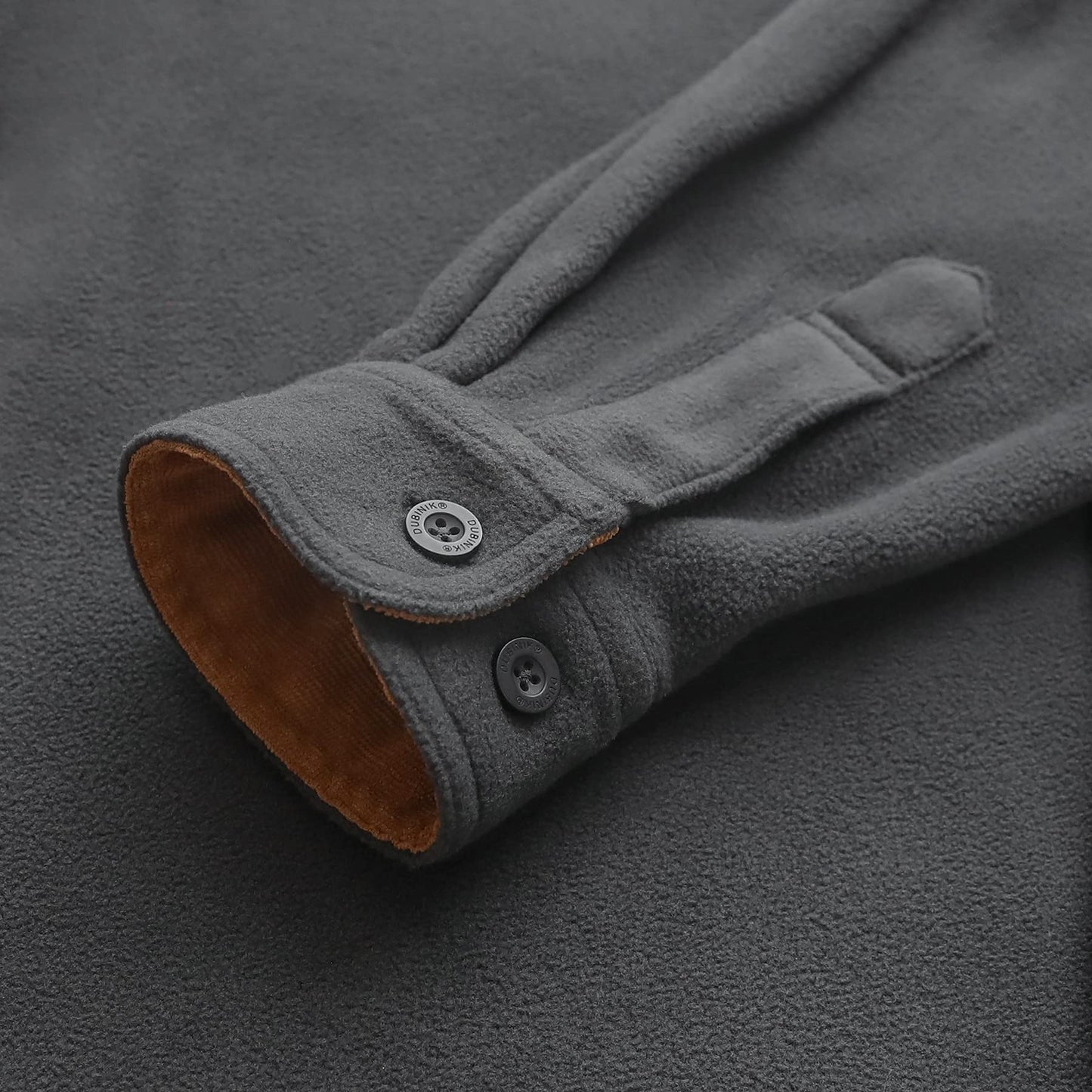 Dubinik® Mens Flannel Shirts Long Sleeve Flannel Shirt for Men Casual Button Down Brushed 100% Cotton Shirt