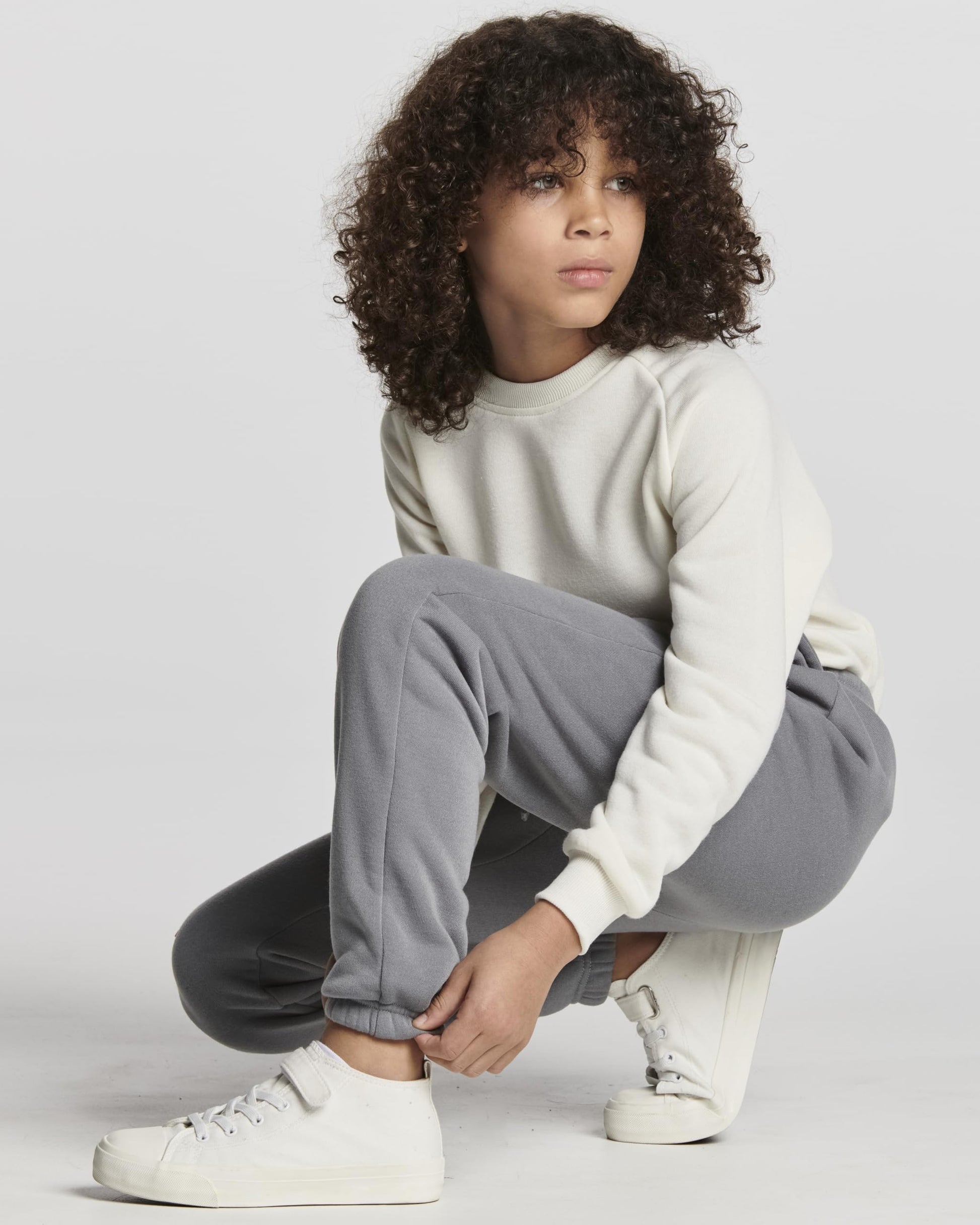 Real Essentials 3 Pack: Boys Tech Fleece Jogger Active Sweatpants with Pockets