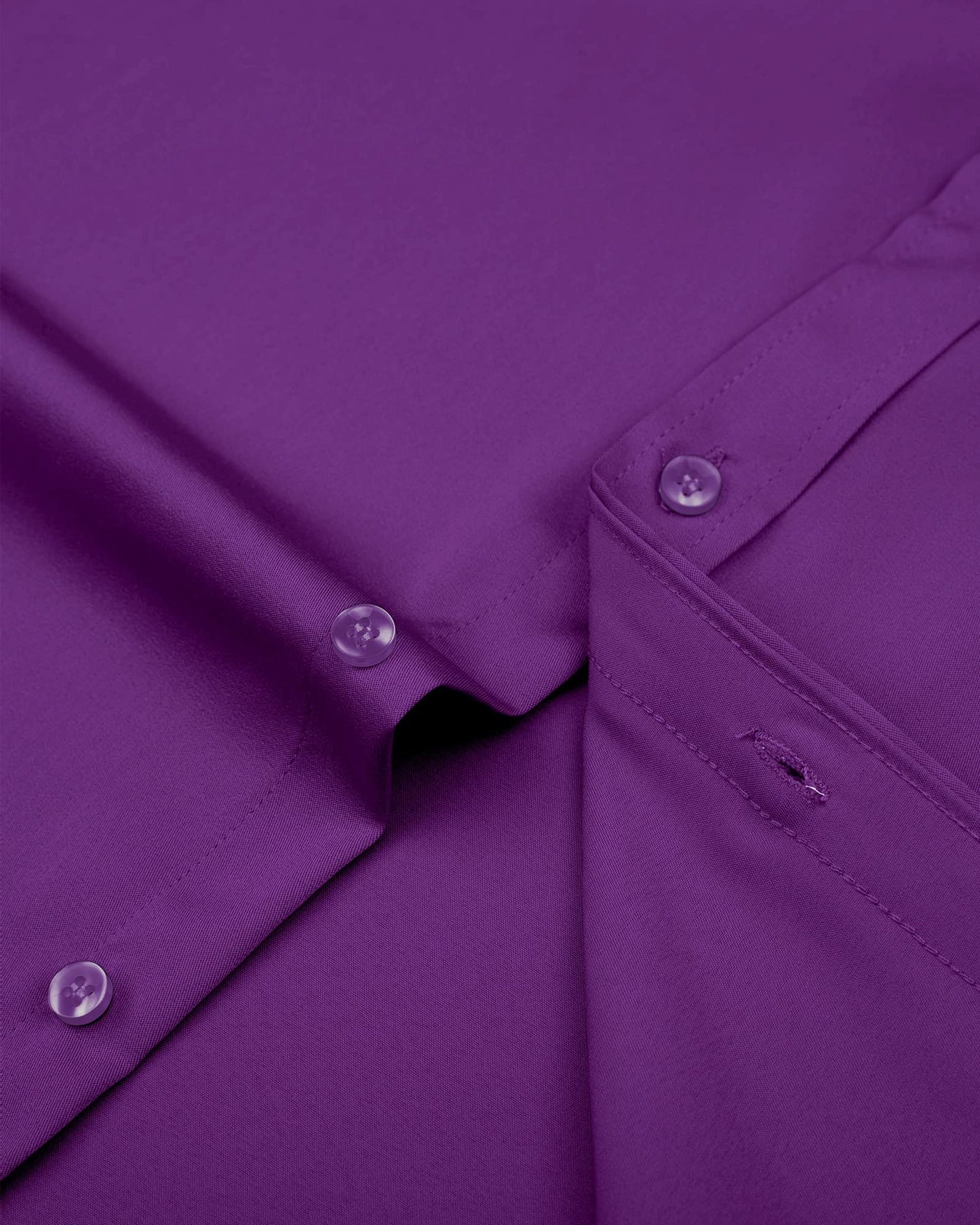 J.VER Men's Dress Shirts Solid Long Sleeve Stretch Wrinkle-Free Formal Shirt Business Casual Button Down Shirts White