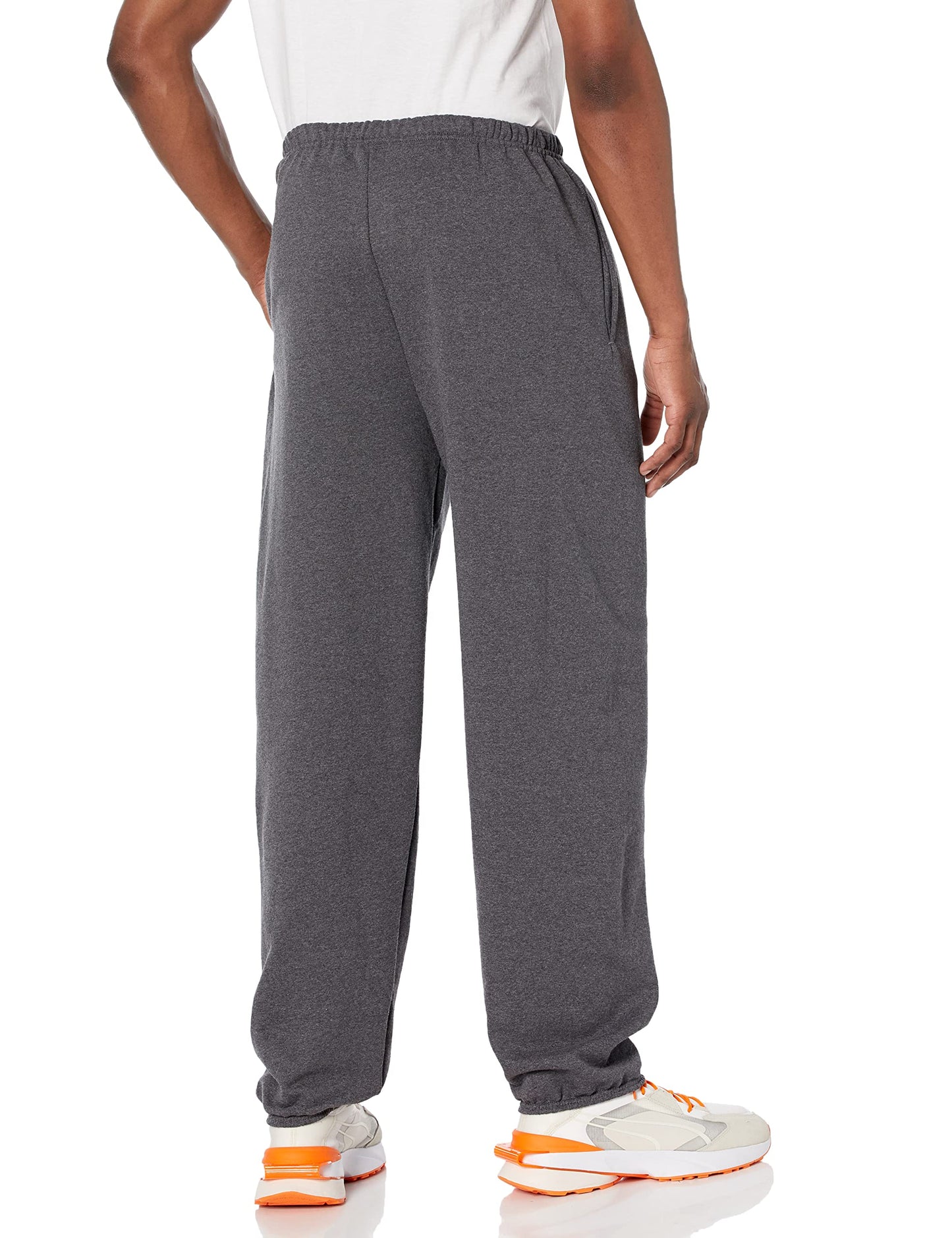 Hanes Men's Ultimate Cotton Pant, Navy, Large