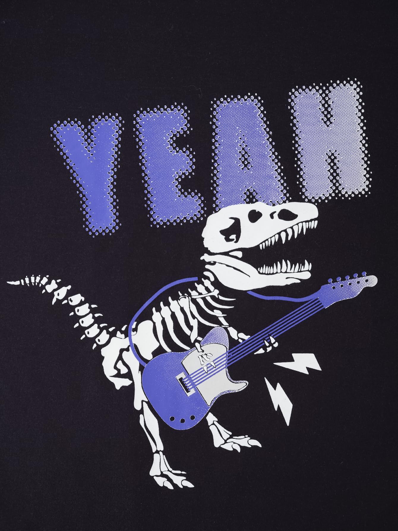 MyFav Big Boys Glow in Dark Skull Pjs Sleepwear Summer Pajama Shorts Sets, Skateboard, 14 Years