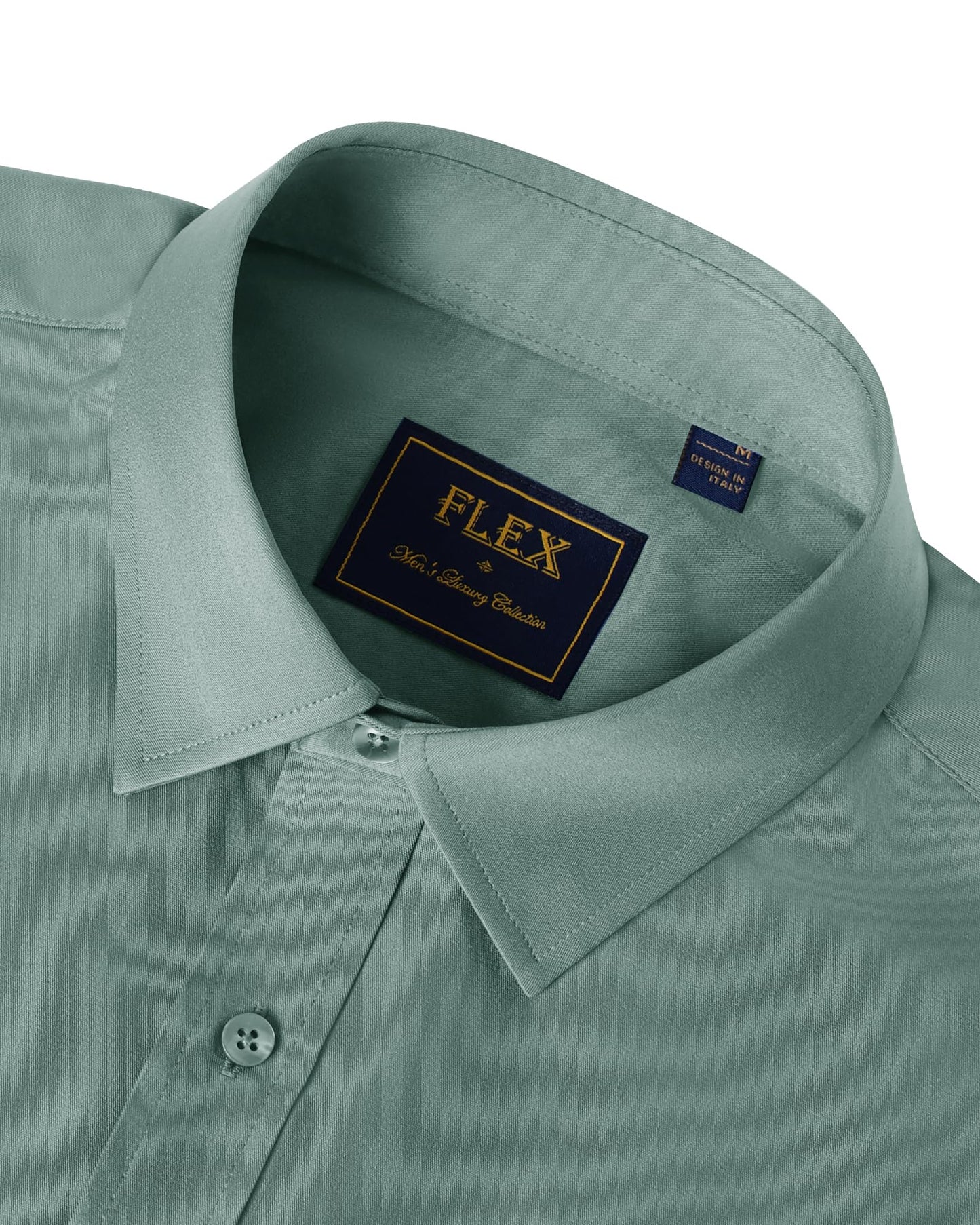 J.VER Men's Dress Shirts Solid Long Sleeve Stretch Wrinkle-Free Formal Shirt Business Casual Button Down Shirts White