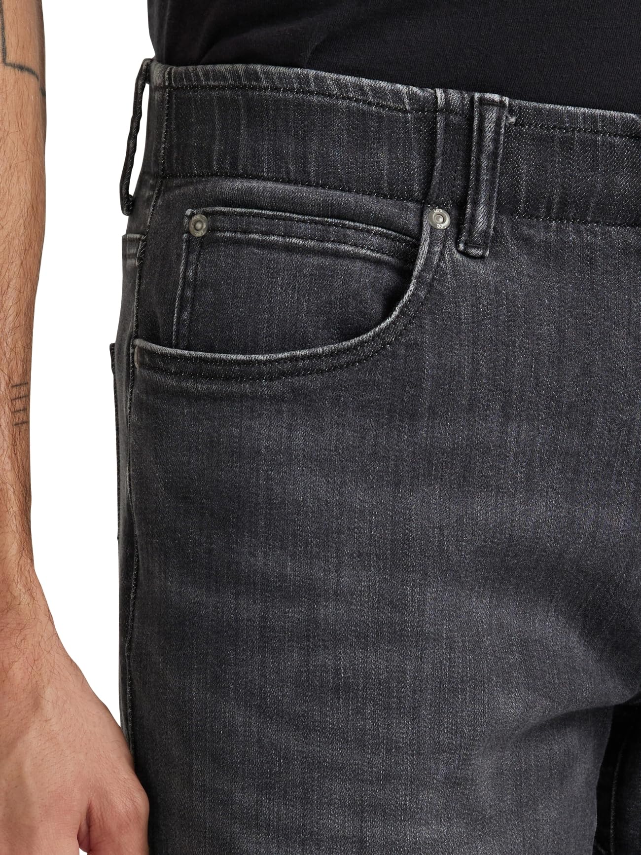 Lee Men's Extreme Motion Straight Taper Jean Cougar 34W x 30L