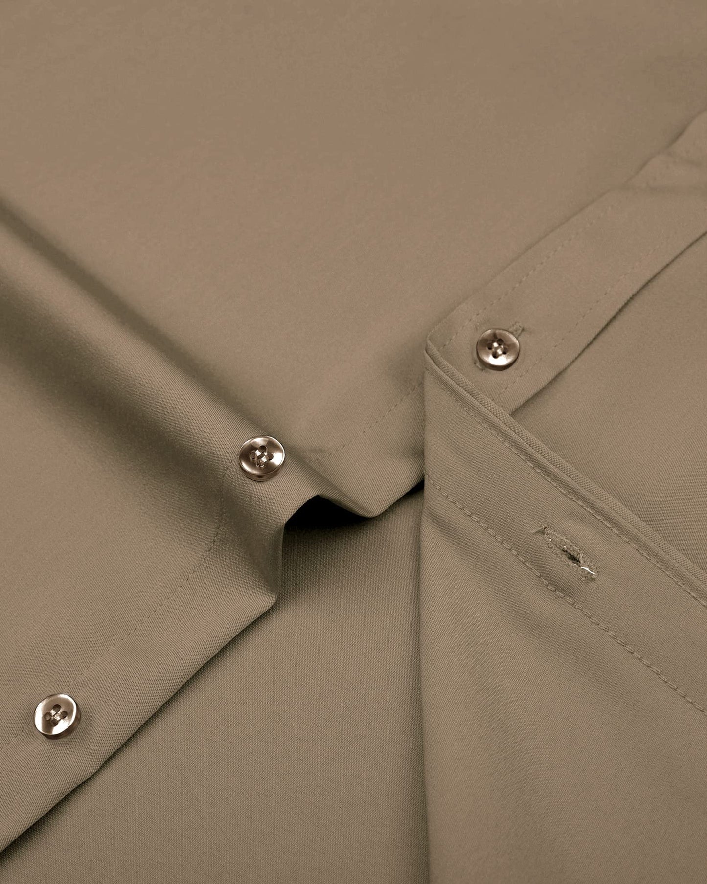 J.VER Men's Dress Shirts Solid Long Sleeve Stretch Wrinkle-Free Formal Shirt Business Casual Button Down Shirts White