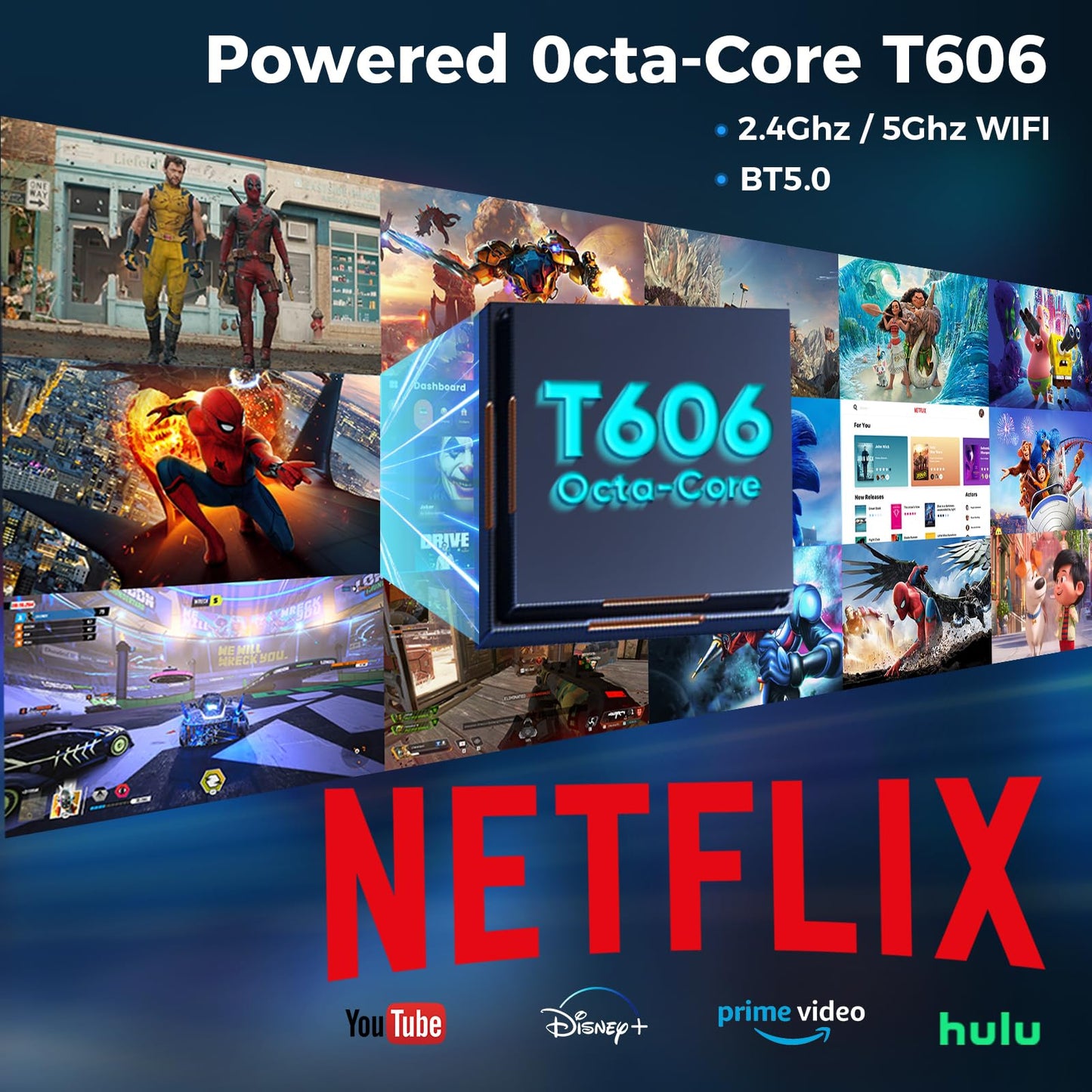 Android 15 Tablets 12 inch, 24GB（8+16）RAM+256 Storage(Expand to 1TB).