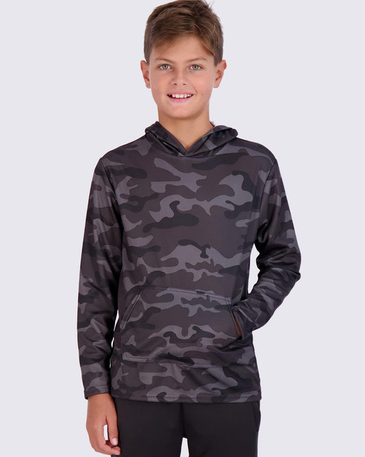 Real Essentials 3 Pack: Boys Hoodies – Youth Mesh Long Sleeve Sweatshirts.