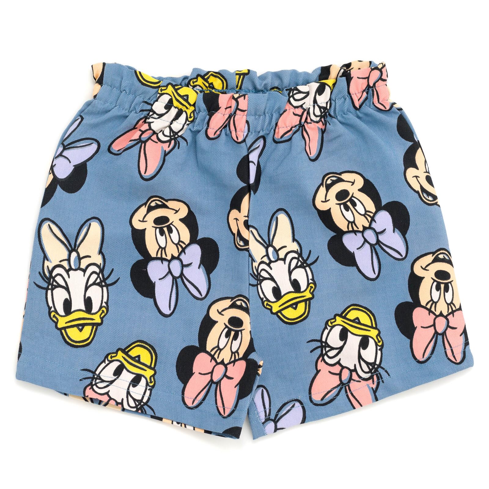 Disney Minnie Mouse Toddler Girls Graphic T-Shirt and Shorts Outfit Set Light Pink/Light Blue 3T