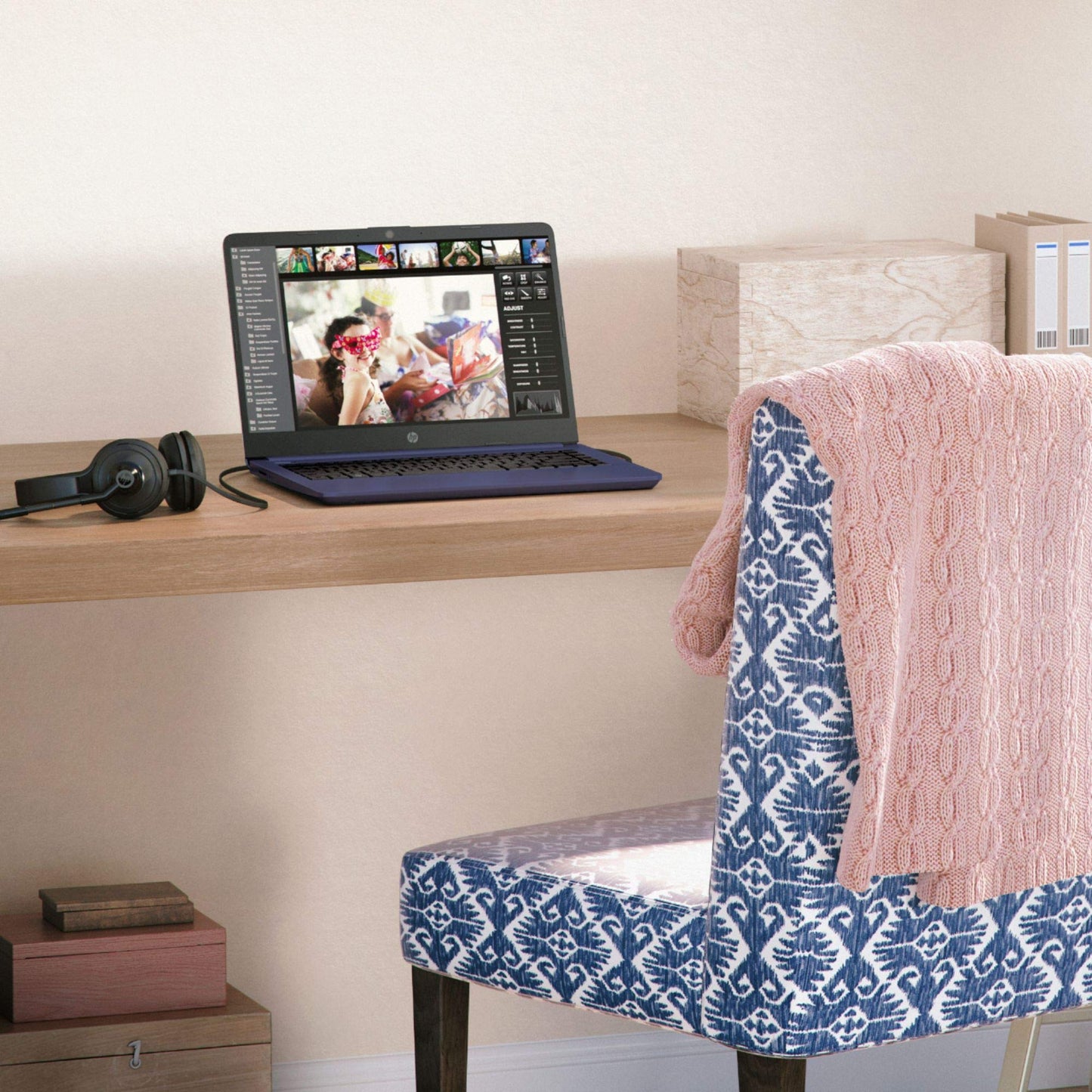 HP 2025 New Student Business Laptop, Intel N150 CPU(Beats N4120), 14 Inch LED Screen, 16GB RAM, 384GB Storage(128GB UFS+256GB MSD), Wi-Fi 6, Copilot AI, Office Pro Lifetime, Windows 11 Pro,w/Mouse