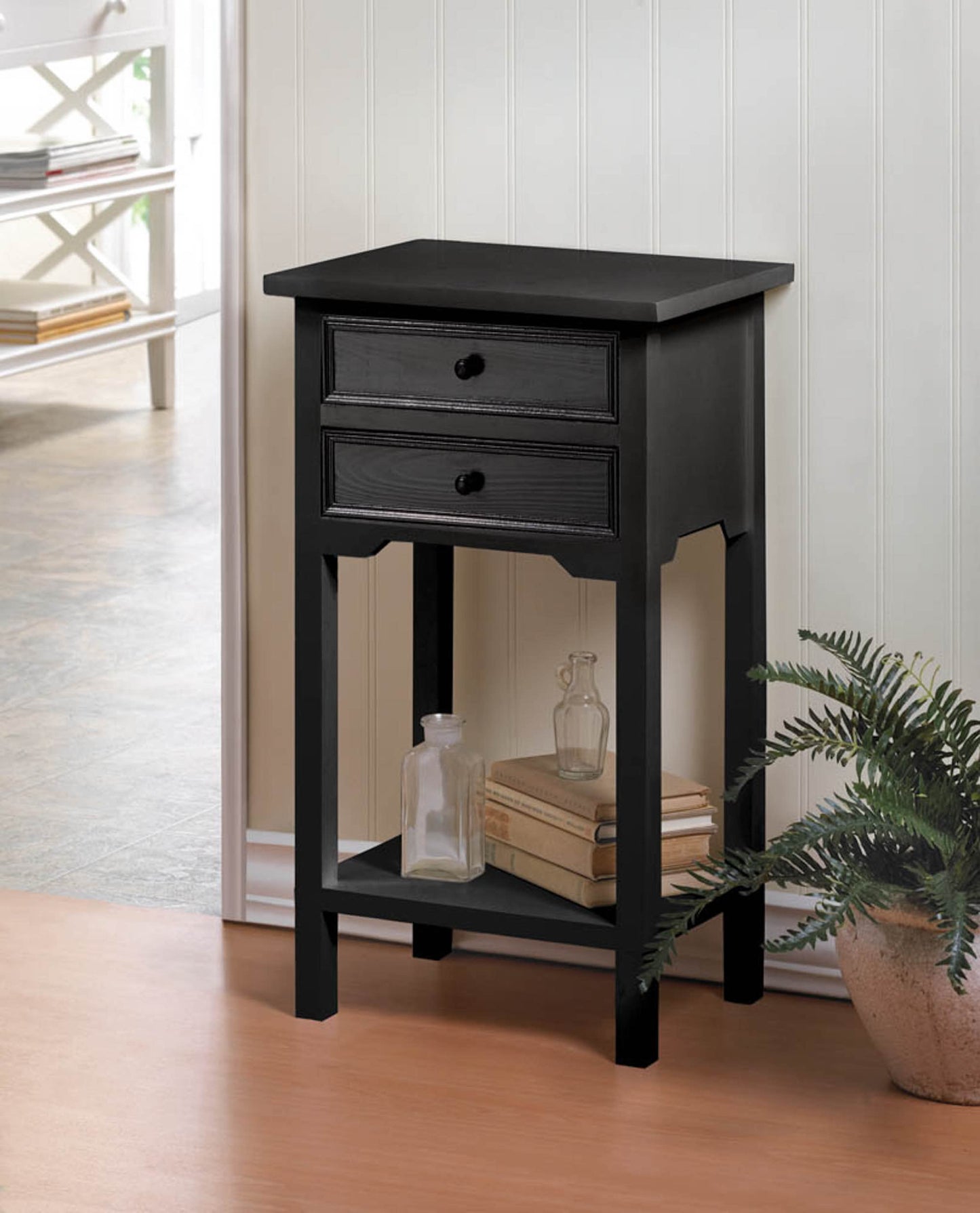 BLACK SIDE TABLE