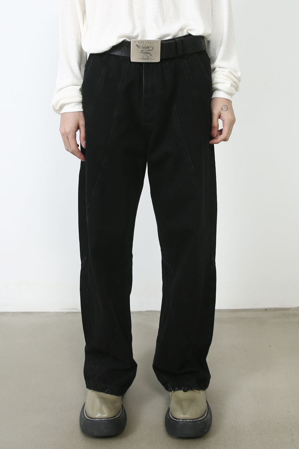 Men's Baggy Jeans with Pockets