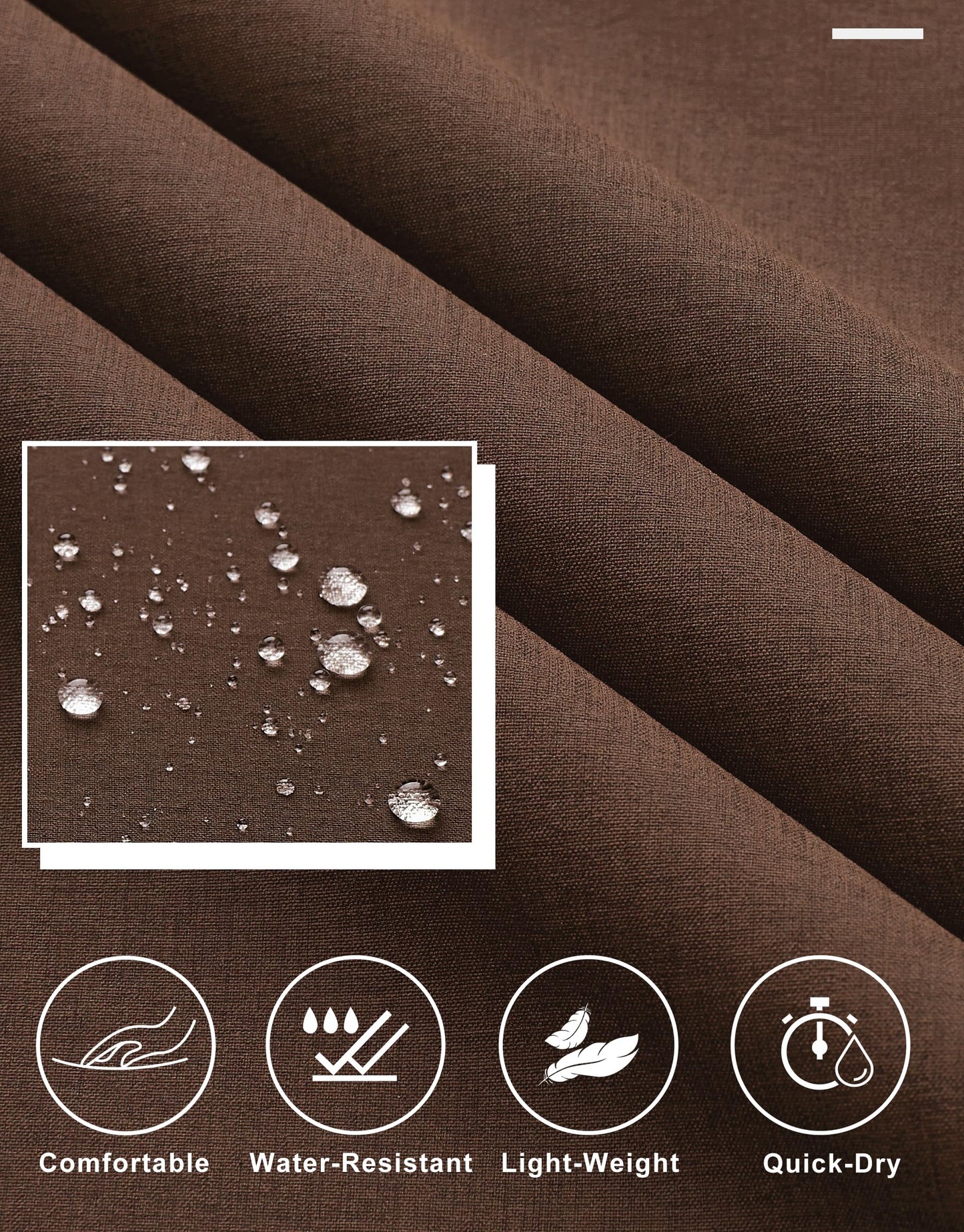 Libin Men's Golf Pants Classic Fit Stretch Work Dress Pants 32" Quick Dry Lightweight Business Casual Trousers Comfort Water Resistant, Black, 33W x 32L