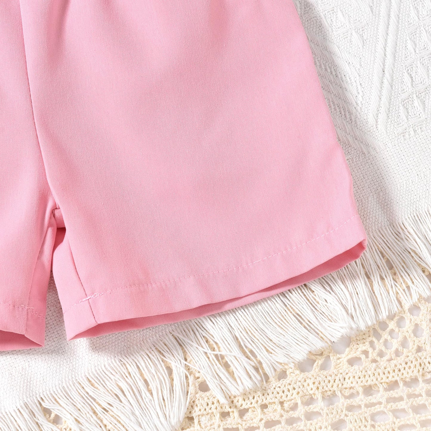 fioukiay 4T Black Toddler Boys Sring Summer Shorts Set Boys Letter Printed Palm Leaf Clothes Outfit