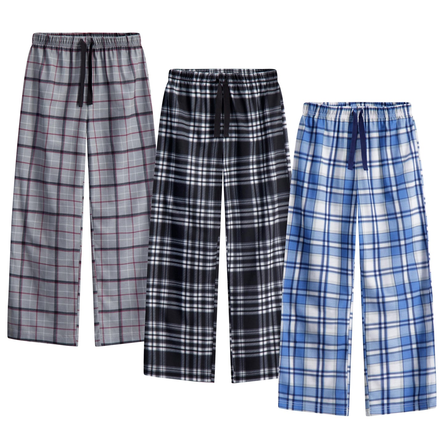 US Angels Boys Pajama Pants - 3 Pack, Boys' Sleepwear.