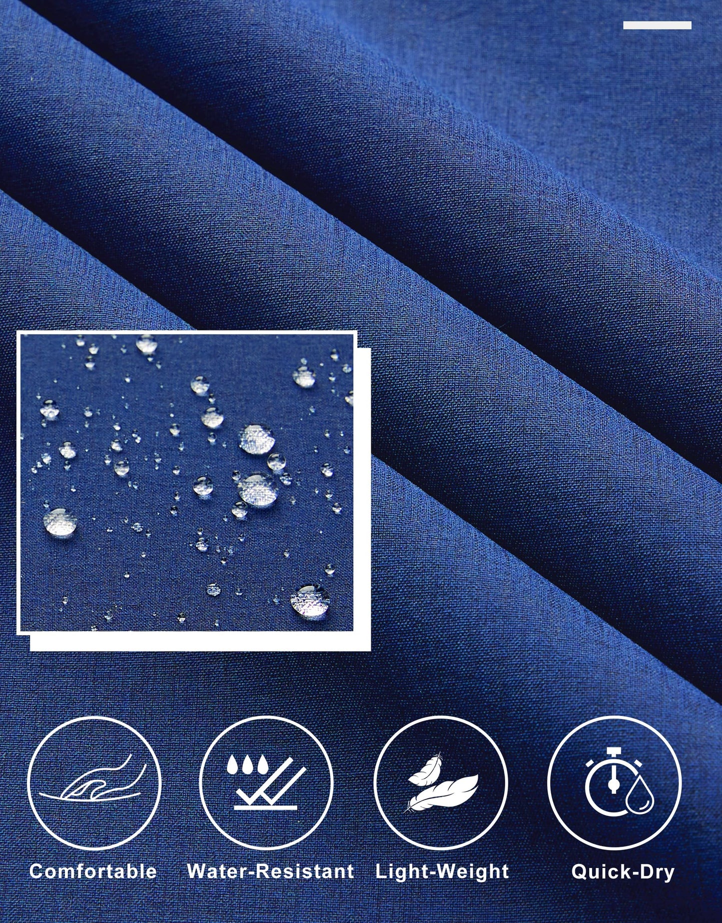 Libin Men's Golf Pants Classic Fit Stretch Work Dress Pants 32" Quick Dry Lightweight Business Casual Trousers Comfort Water Resistant, Black, 33W x 32L