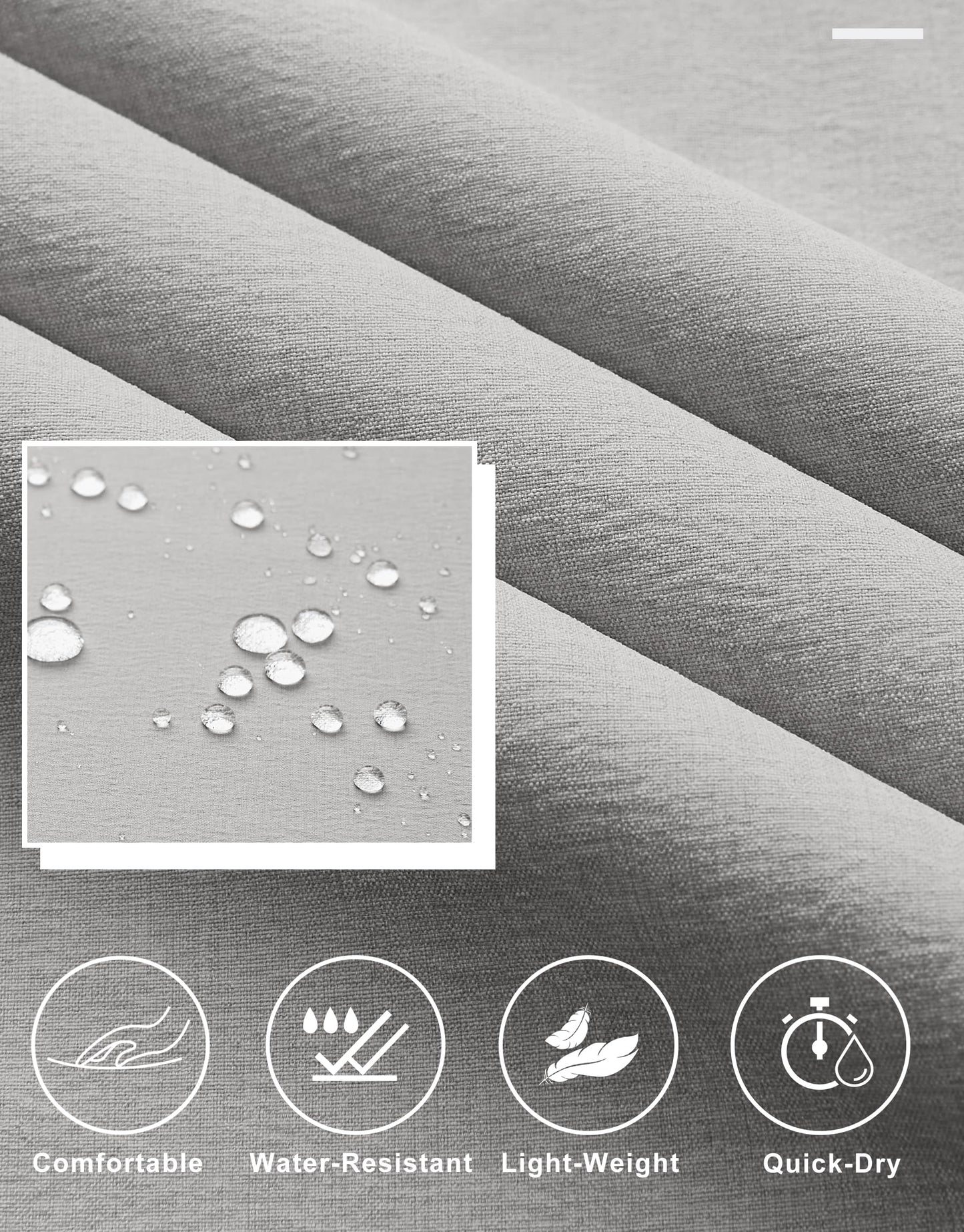 Libin Men's Golf Pants Classic Fit Stretch Work Dress Pants 32" Quick Dry Lightweight Business Casual Trousers Comfort Water Resistant, Black, 33W x 32L