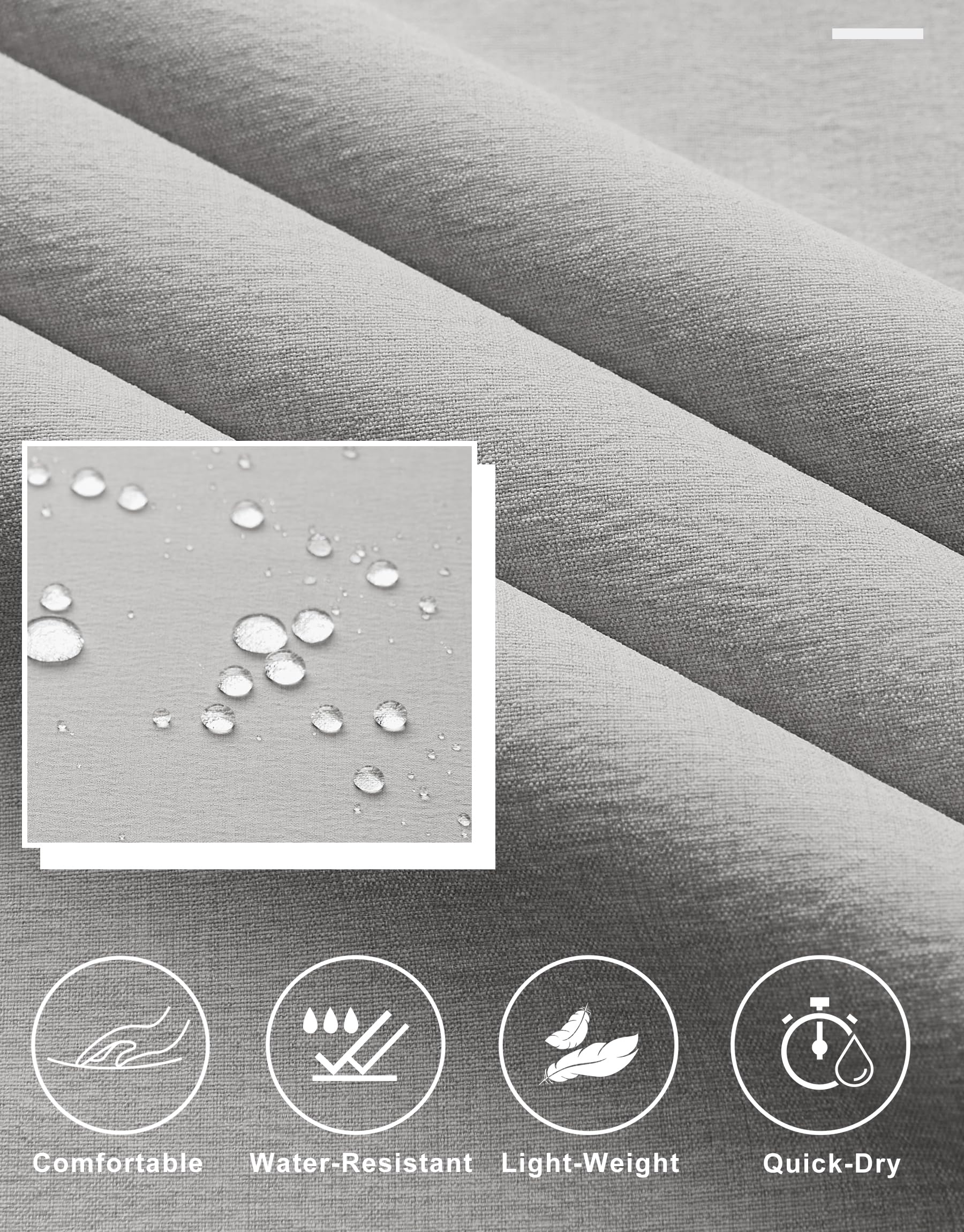 Libin Men's Golf Pants Classic Fit Stretch Work Dress Pants 32" Quick Dry Lightweight Business Casual Trousers Comfort Water Resistant, Black, 33W x 32L