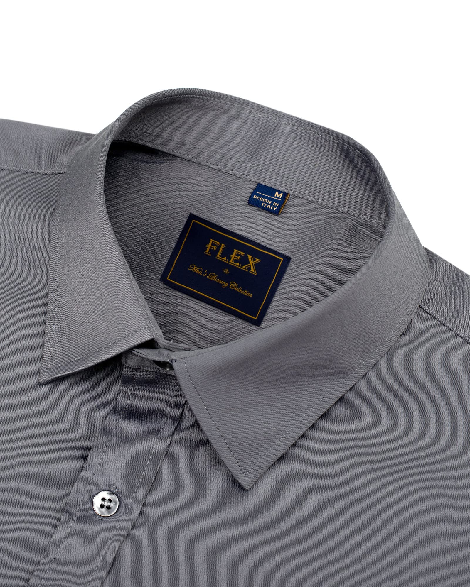 J.VER Men's Dress Shirts Solid Long Sleeve Stretch Wrinkle-Free Formal Shirt Business Casual Button Down Shirts White