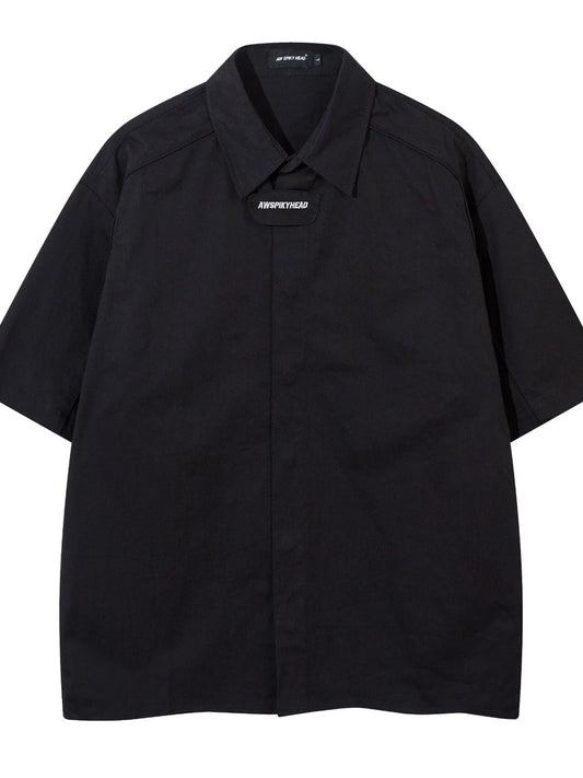 Men's Oversized Short Sleeve Shirt