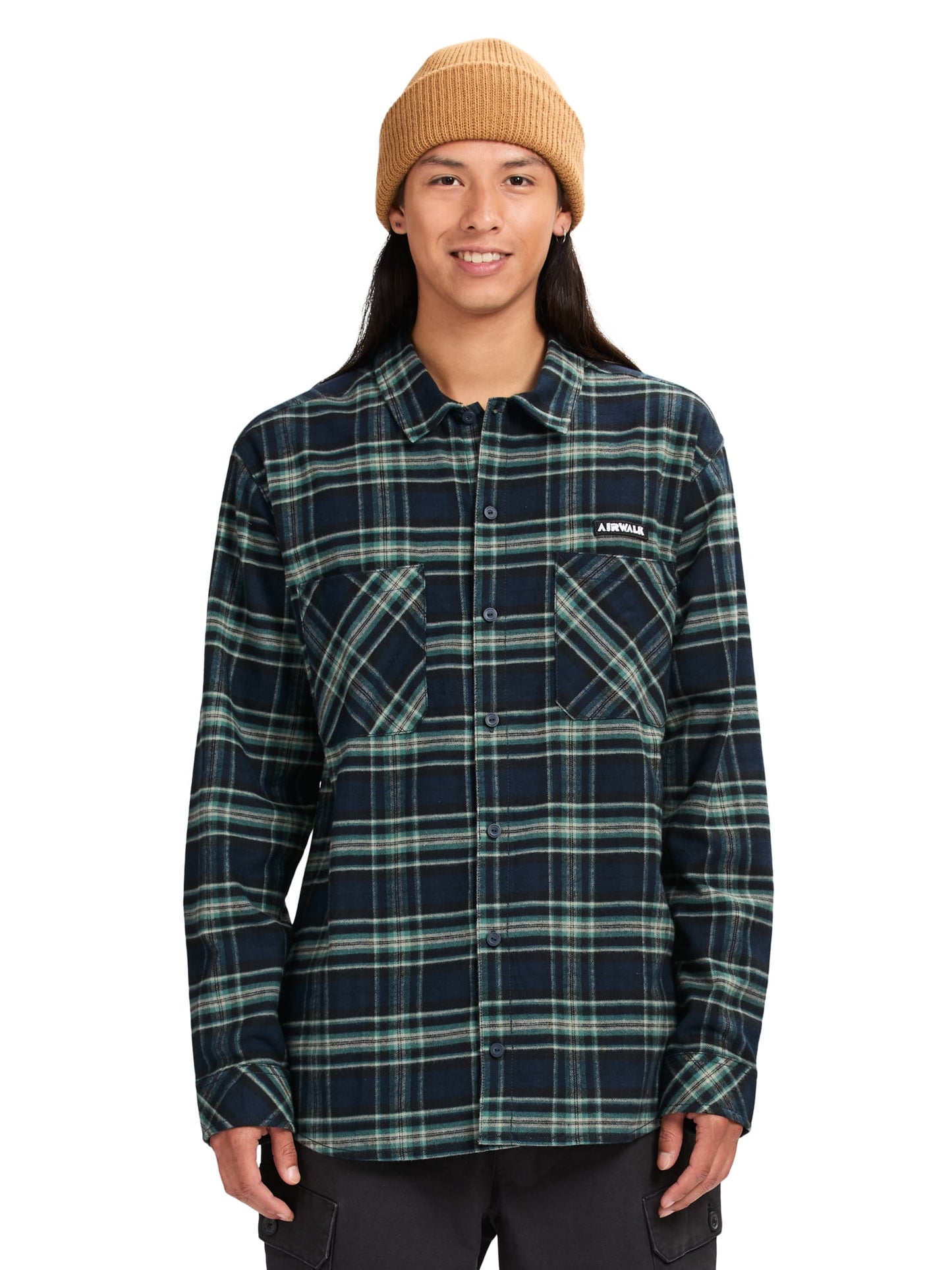 Airwalk Men's & Big Men's Long-Sleeve Flannel Shirt, Sizes XS-3XL