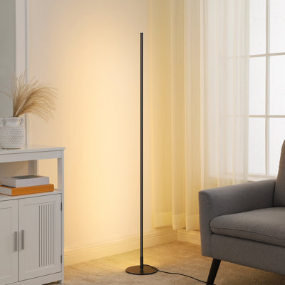 Wade Logan Hedden 58" Dimmable LED Corner Floor Lamp Duo