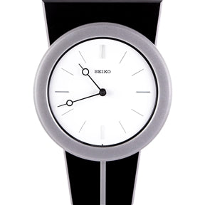 Contemporary Wall Clock with Functional Pendulum Design