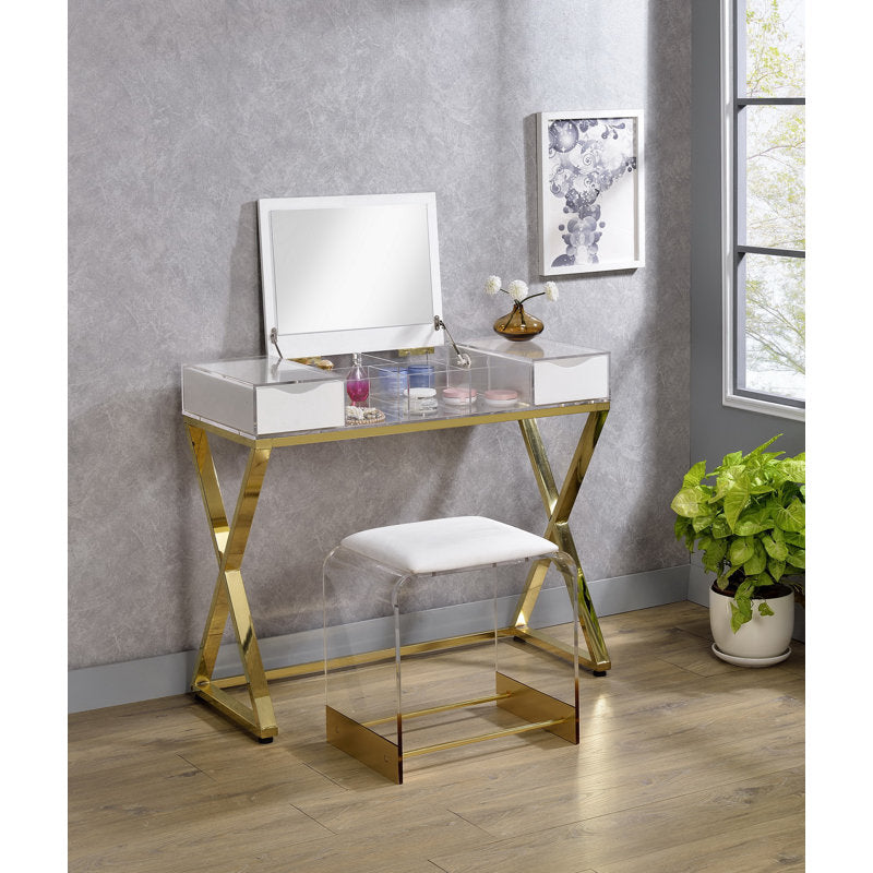 Plastic Vanity Stool