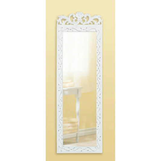 ELEGANT WHITE WALL MIRROR