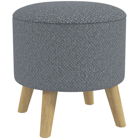 Round Storage Ottoman
