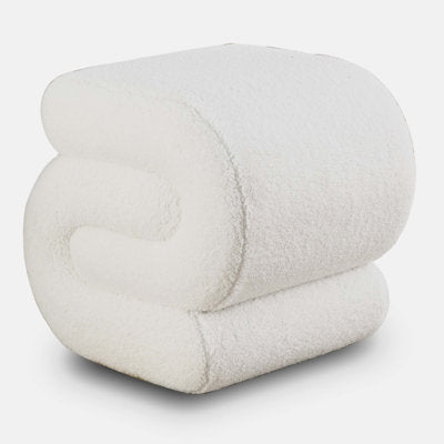 Slaten Wood Accent Stool