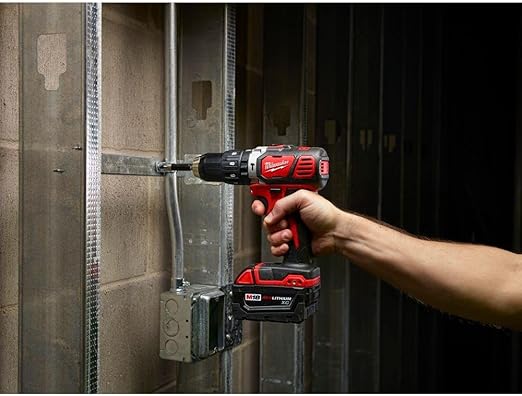 Milwaukee M18 18V Cordless Hammer Drill Impact Combo Kit