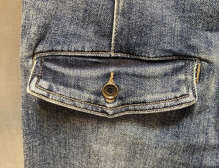 Jeans for Men Harem Torn High Quality Loose Mens Cowboy Pants 